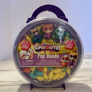 Disney Junior SuperKitties Pop Beads Jewelry Making Kit NEW